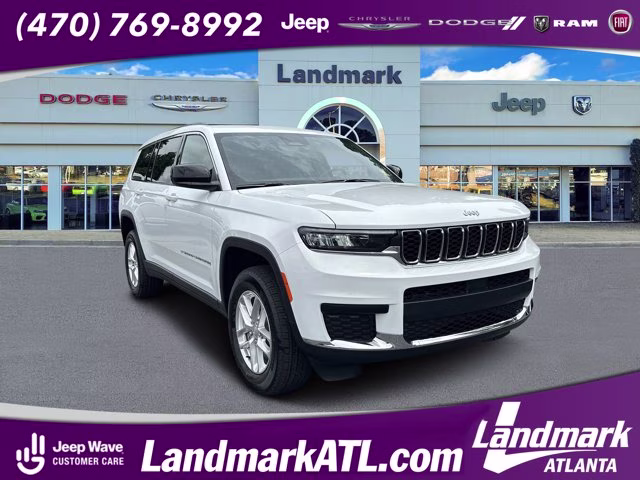2026 Bright White Clearcoat Jeep Grand Cherokee L Laredo RWD SUV