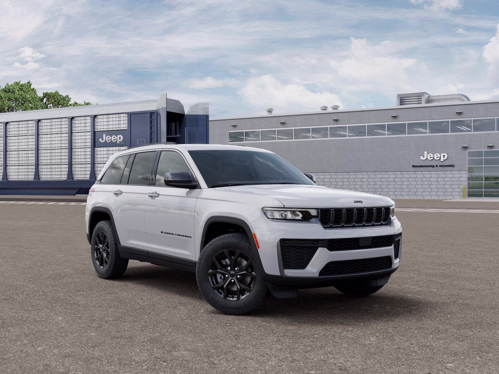 2026 Bright White Clear Coat Jeep Grand Cherokee Grand Cherokee Laredo Altitude 4x4 4X4 SUV