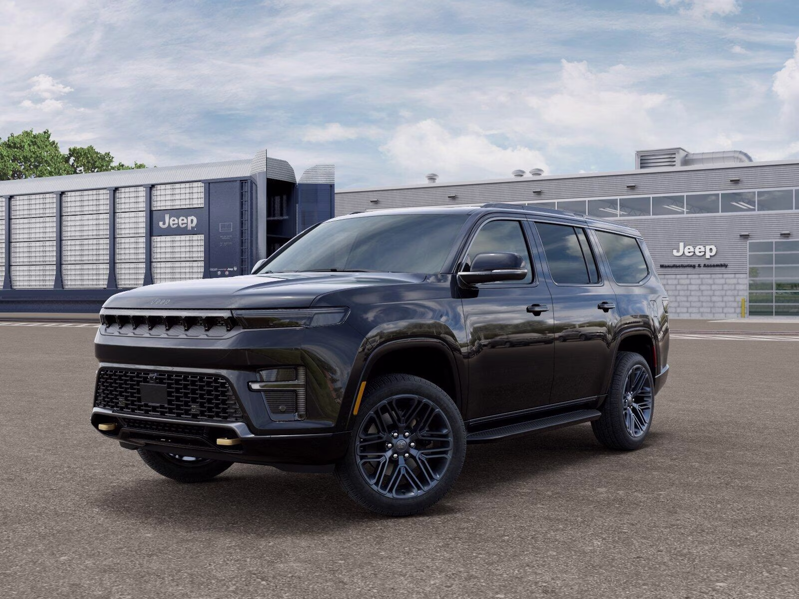2026 High Gloss Black Jeep Grand Wagoneer Grand Wagoneer 85th Anniversary Edition 4x4 4X4 SUV