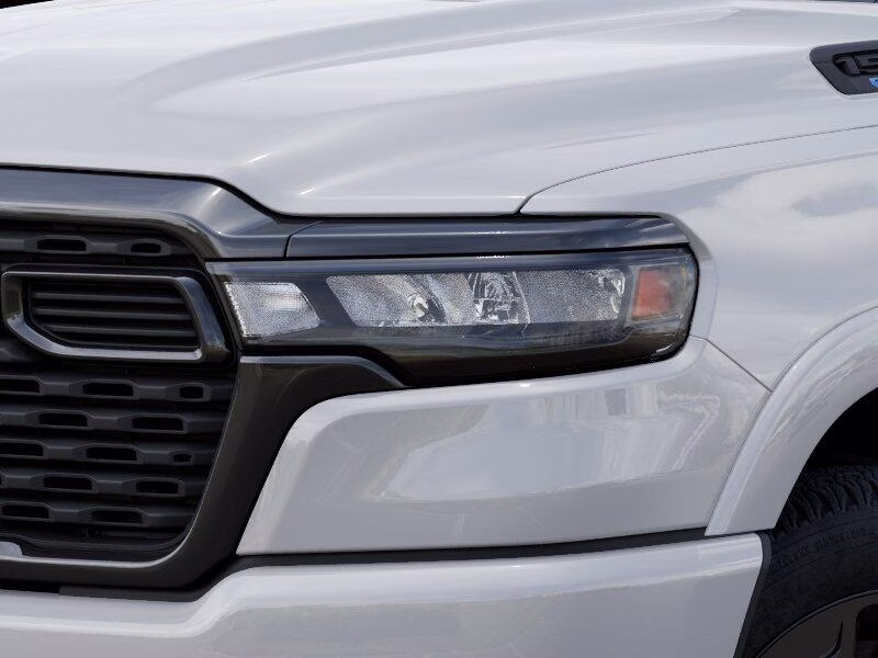 2026 Bright White Clear Coat Ram 1500 1500 Big Horn Crew Cab 4x4 5'7' Box 4X4 Truck
