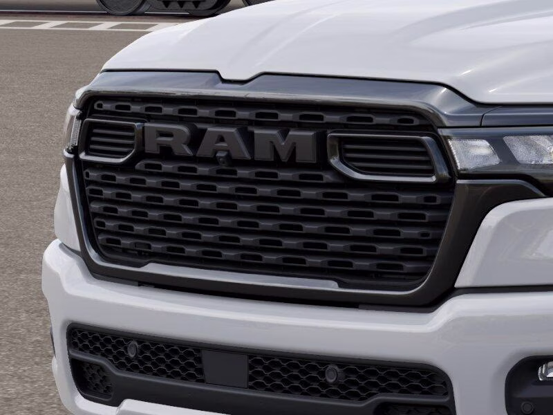 2026 Bright White Clear Coat Ram 1500 1500 Big Horn Crew Cab 4x4 5'7' Box 4X4 Truck