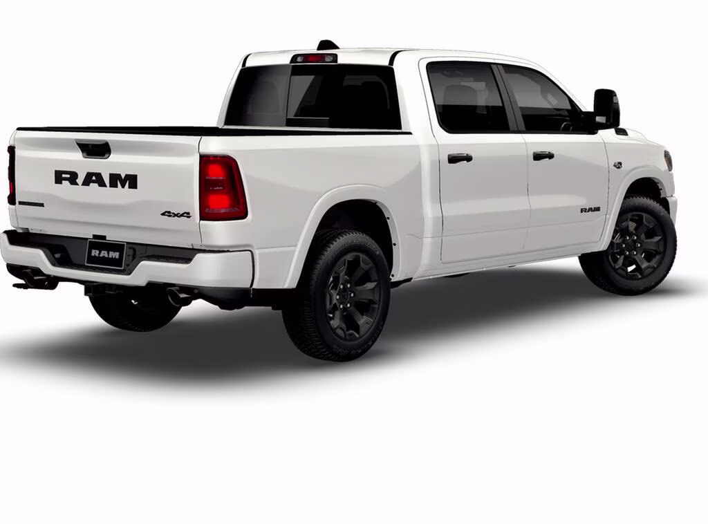 2026 Bright White Clear Coat Ram 1500 1500 Big Horn Crew Cab 4x4 5'7' Box 4X4 Truck