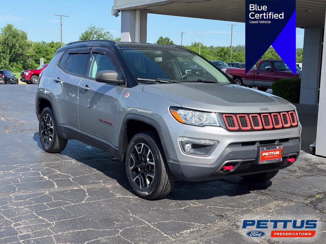 2020 Billet Silver Metallic Clearcoat Jeep Compass Trailhawk 4X4 SUV