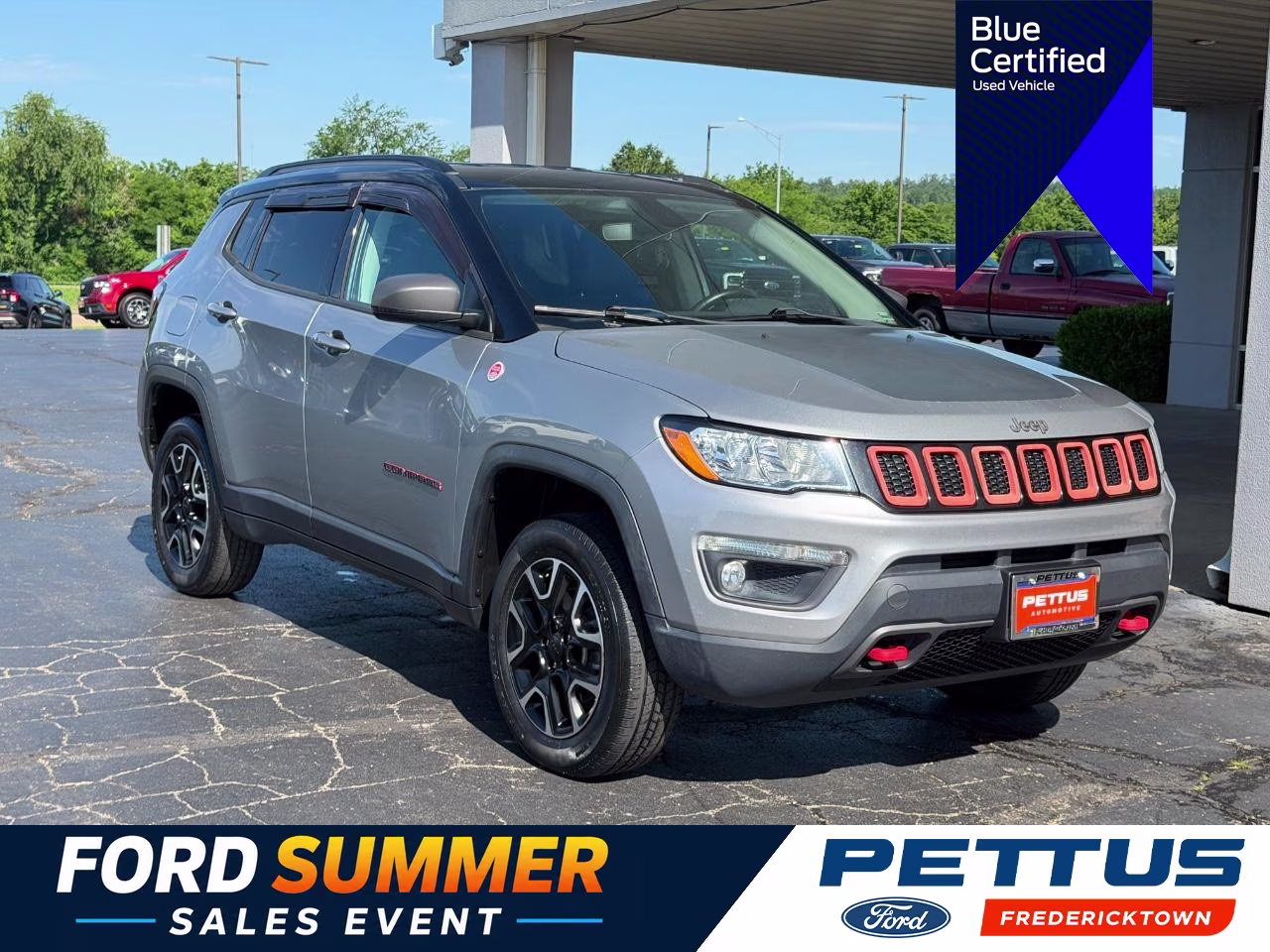 2020 Billet Silver Metallic Clearcoat Jeep Compass Trailhawk 4X4 SUV