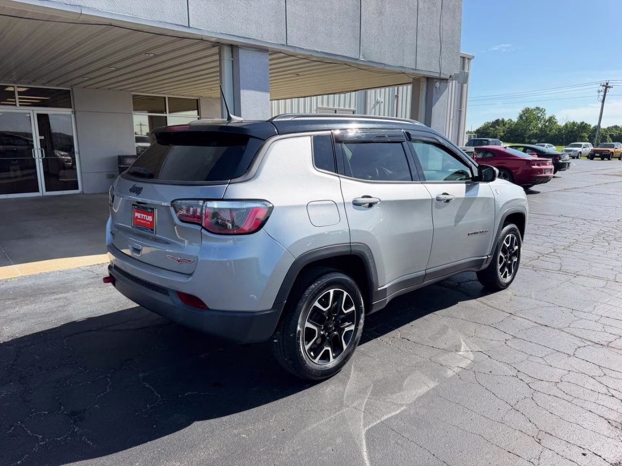 2020 Billet Silver Metallic Clearcoat Jeep Compass Trailhawk 4X4 SUV