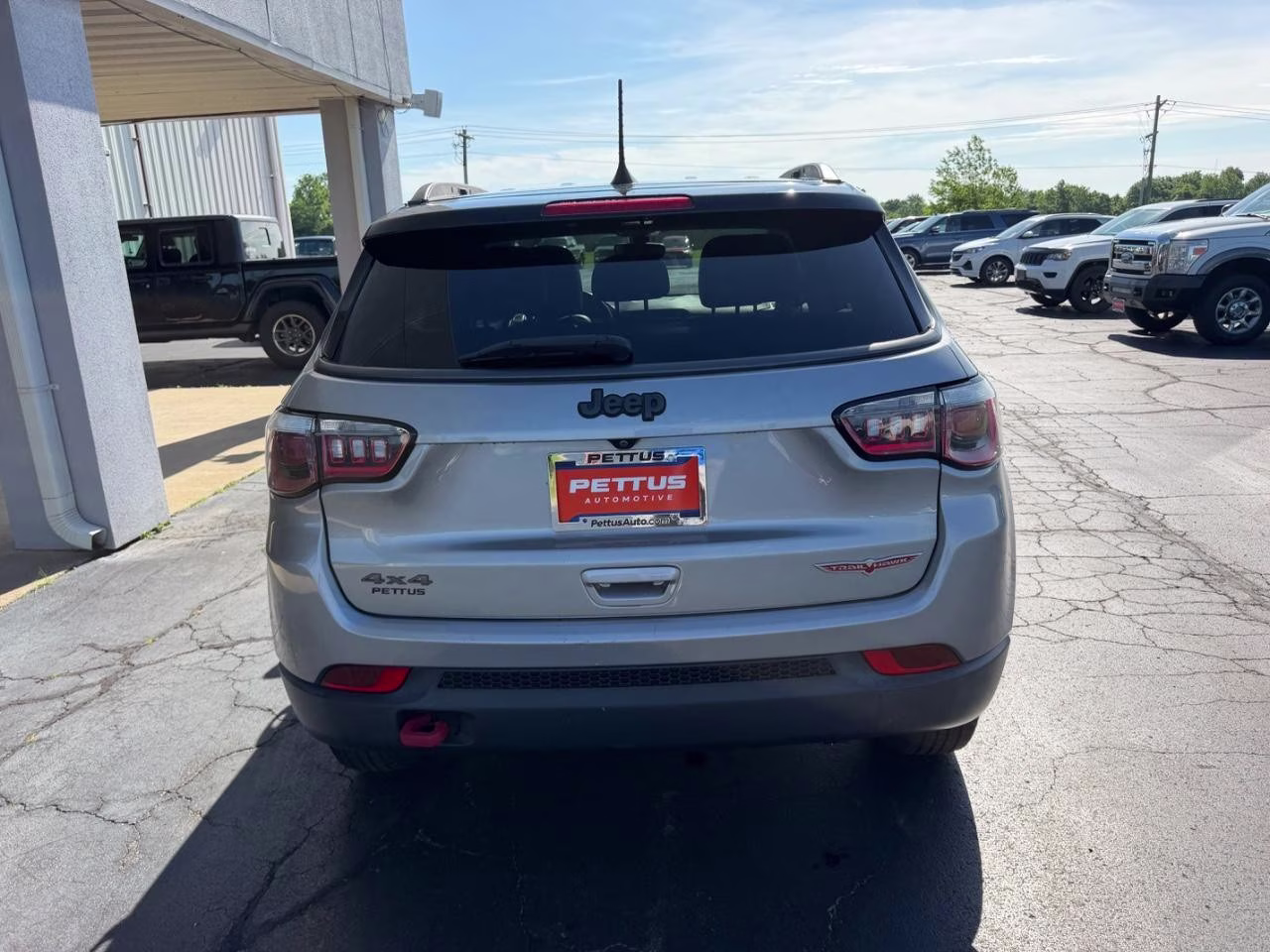 2020 Billet Silver Metallic Clearcoat Jeep Compass Trailhawk 4X4 SUV