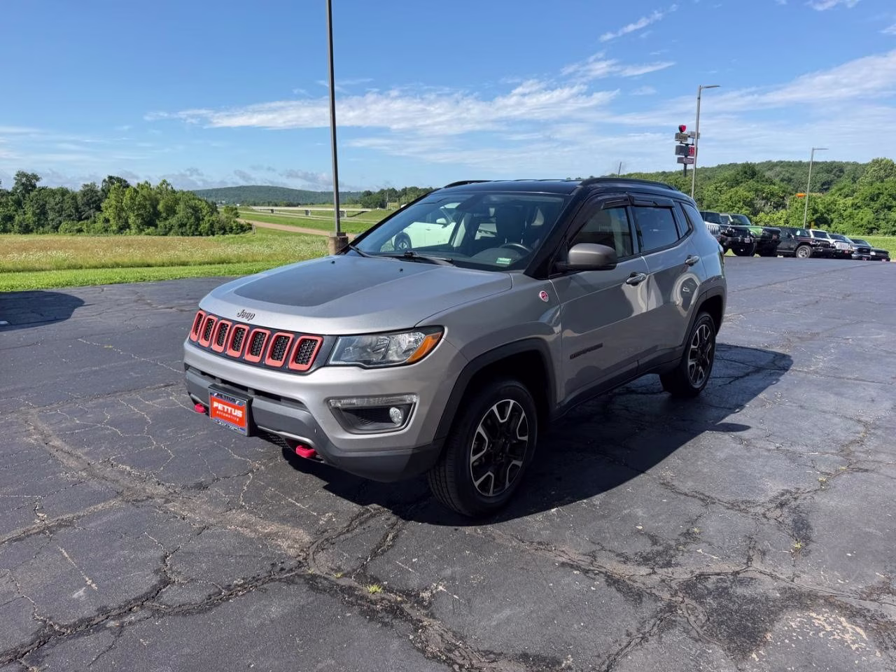2020 Billet Silver Metallic Clearcoat Jeep Compass Trailhawk 4X4 SUV