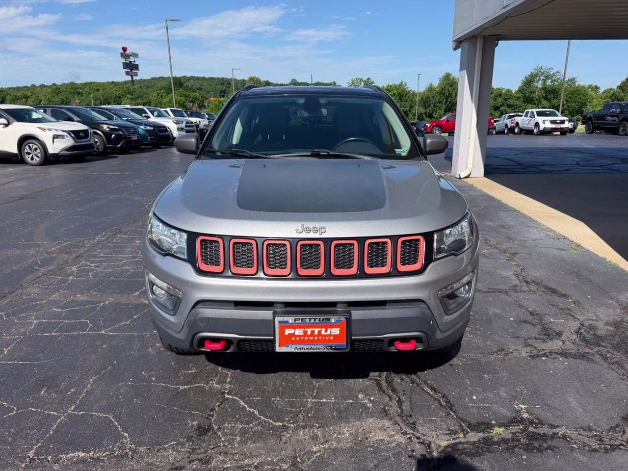 2020 Billet Silver Metallic Clearcoat Jeep Compass Trailhawk 4X4 SUV