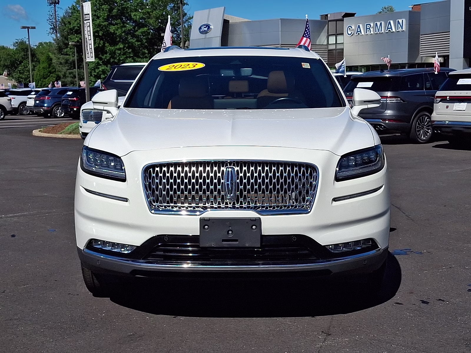 2023 Pristine White Metallic Tri-Coat - AZ Lincoln Nautilus Black Label AWD