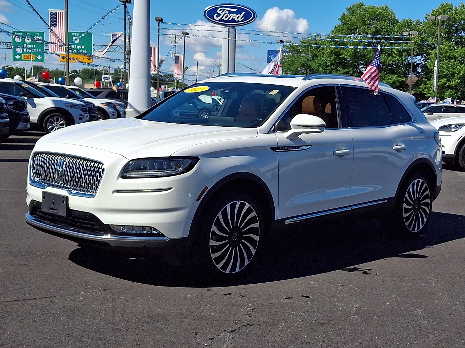 2023 Pristine White Metallic Tri-Coat - AZ Lincoln Nautilus Black Label AWD