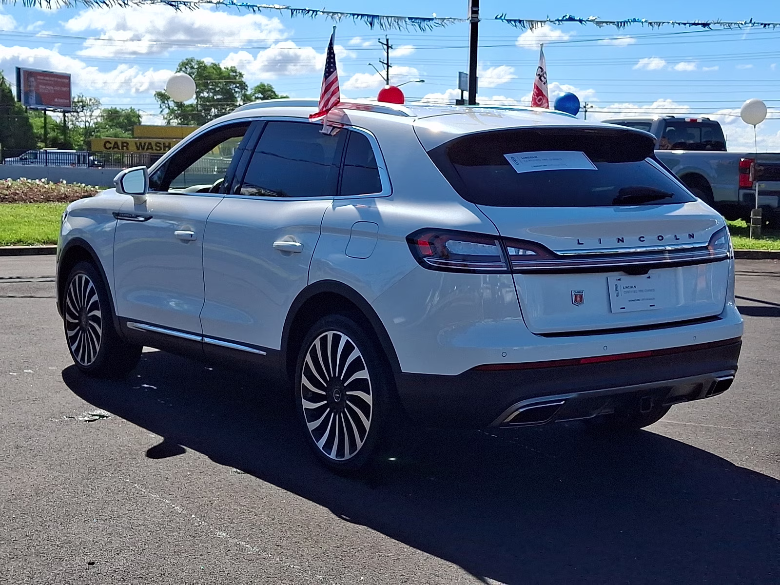 2023 Pristine White Metallic Tri-Coat - AZ Lincoln Nautilus Black Label AWD