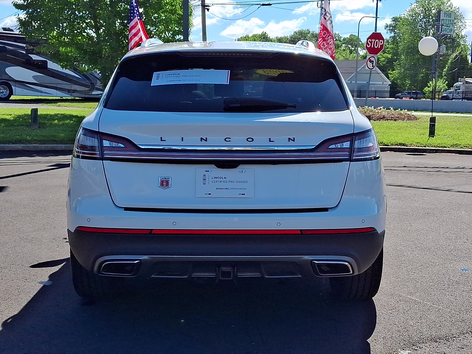 2023 Pristine White Metallic Tri-Coat - AZ Lincoln Nautilus Black Label AWD