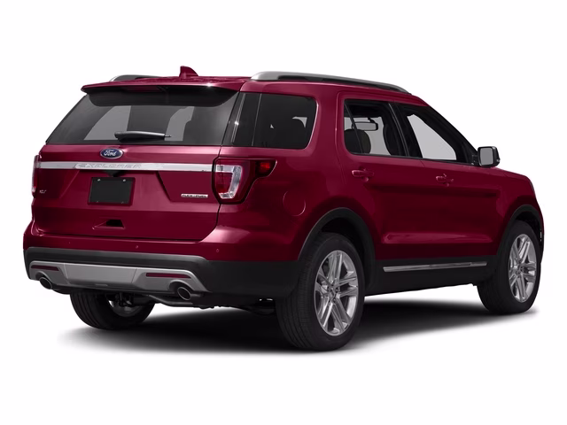 2016 Ruby Red Metallic Tinted Clearcoat Ford Explorer XLT FWD SUV