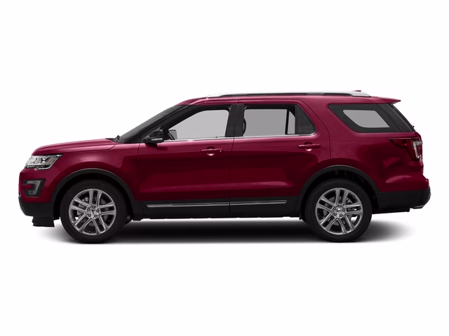 2016 Ruby Red Metallic Tinted Clearcoat Ford Explorer XLT FWD SUV
