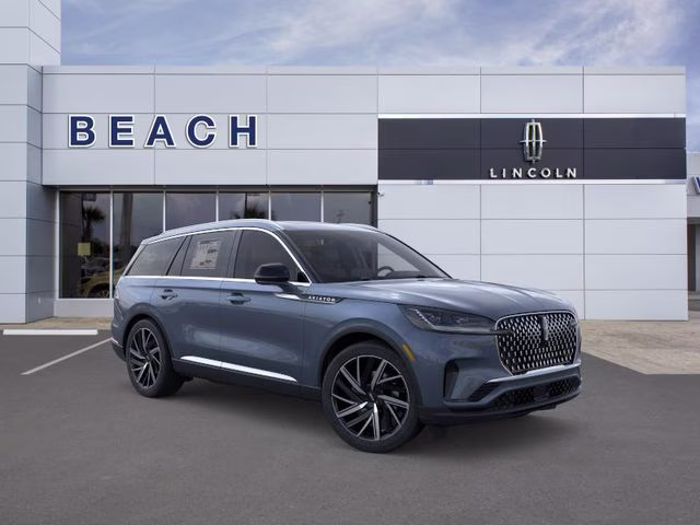 2026 Blue Metallic Lincoln Aviator Reserve AWD SUV