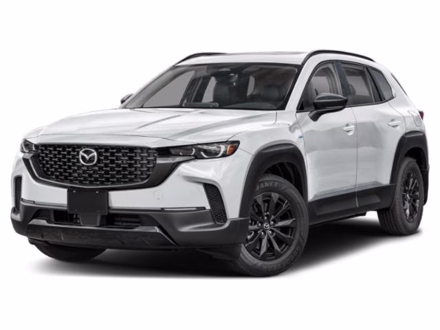 2026 Wind Chill Pearl Mazda Mazda CX-50 Hybrid Premium AWD SUV