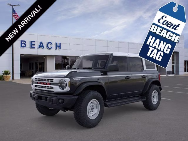 2026 Shadow Black Ford Bronco Heritage Edition 4X4 SUV