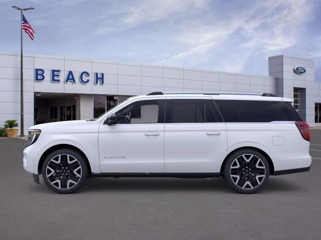 2026 White Ford Expedition Max Platinum 4X4 SUV