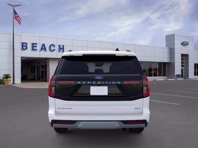 2026 White Ford Expedition Max Platinum 4X4 SUV