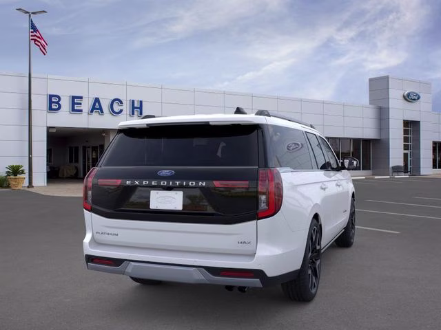 2026 White Ford Expedition Max Platinum 4X4 SUV