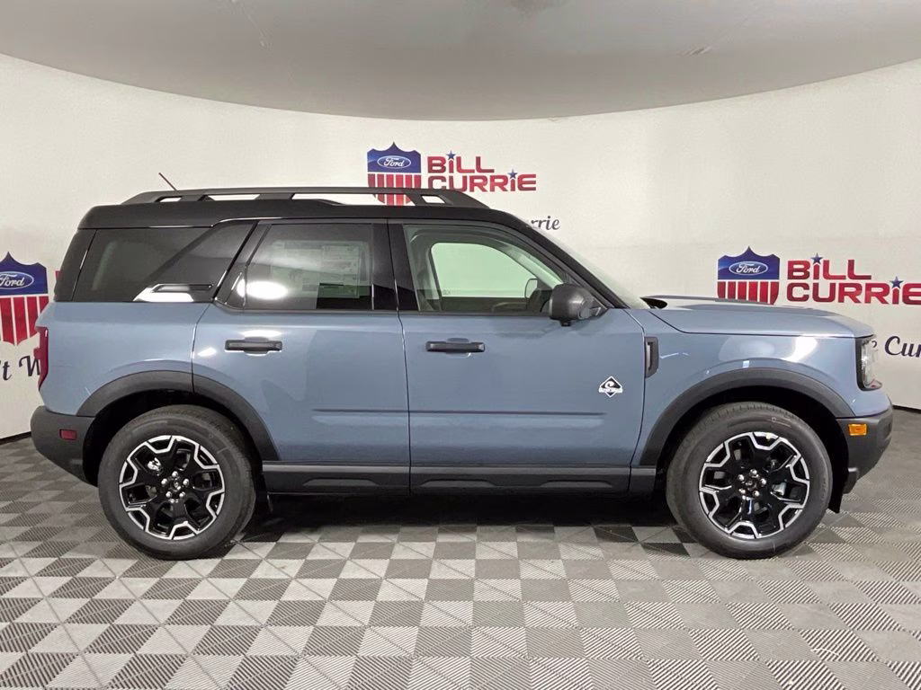 2026 Azure Gray Metallic Ford Bronco Sport Outer Banks 4X4 SUV