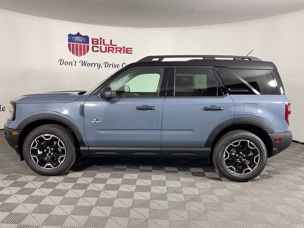 2026 Azure Gray Metallic Ford Bronco Sport Outer Banks 4X4 SUV