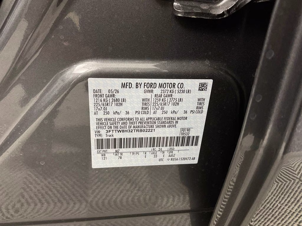 2026 Gray Metallic Ford Maverick XLT FWD Truck