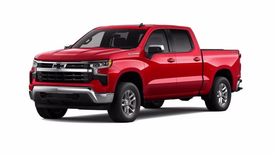 2026 Red Chevrolet Silverado 1500 LT 4X4 Truck