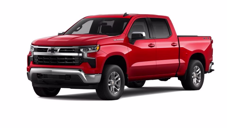 2026 Red Chevrolet Silverado 1500 LT 4X4 Truck