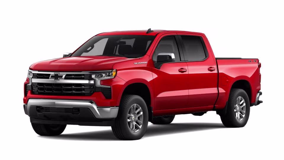 2026 Red Chevrolet Silverado 1500 LT 4X4 Truck