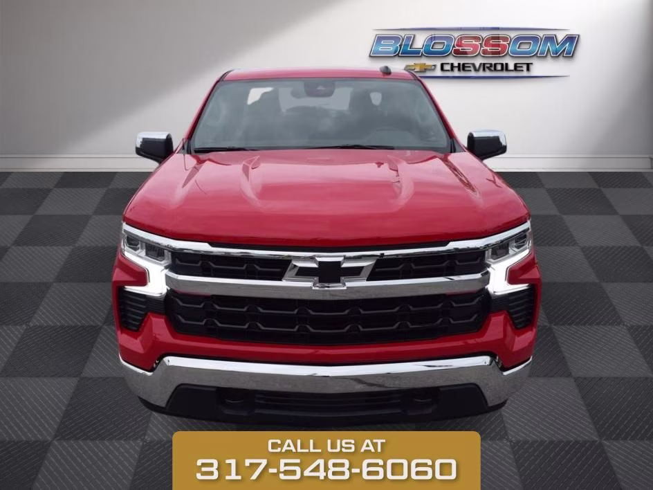 2026 Red Chevrolet Silverado 1500 LT 4X4 Truck
