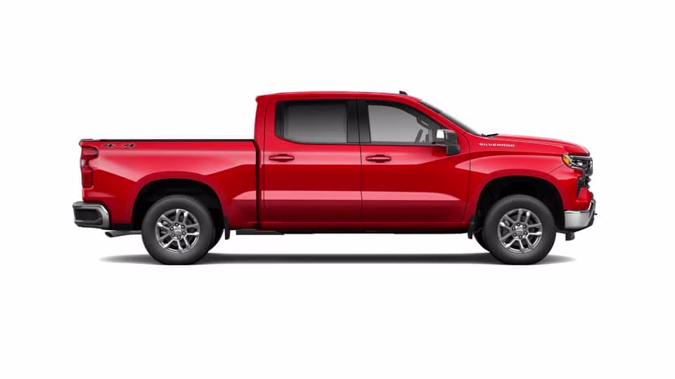 2026 Red Chevrolet Silverado 1500 LT 4X4 Truck