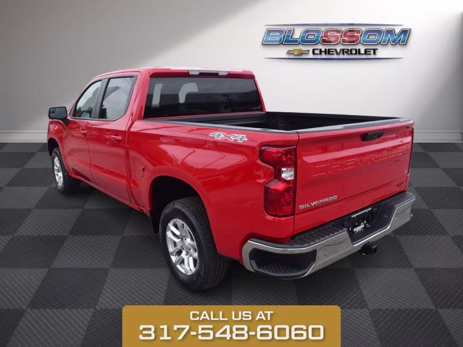 2026 Red Chevrolet Silverado 1500 LT 4X4 Truck