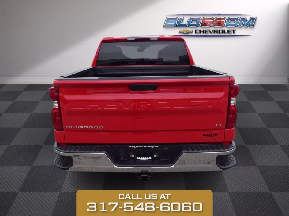 2026 Red Chevrolet Silverado 1500 LT 4X4 Truck