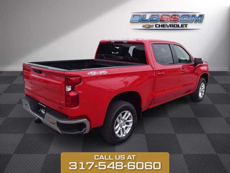 2026 Red Chevrolet Silverado 1500 LT 4X4 Truck