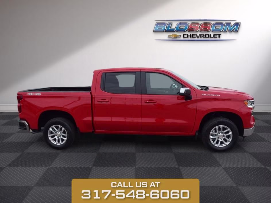 2026 Red Chevrolet Silverado 1500 LT 4X4 Truck
