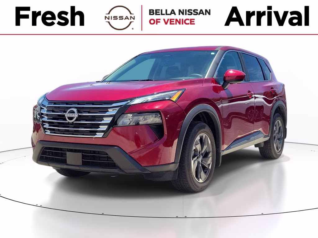 2026 Scarlet Ember Tintcoat Nissan Rogue SV FWD SUV