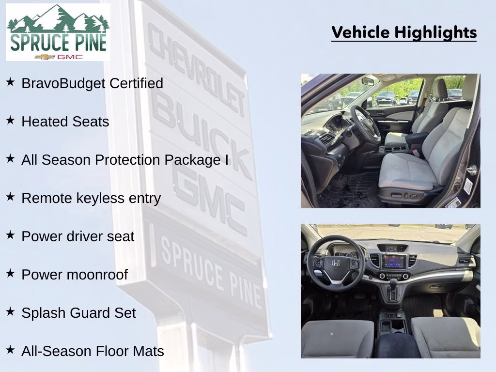 2016 Alabaster Silver Metallic Honda CR-V EX FWD SUV