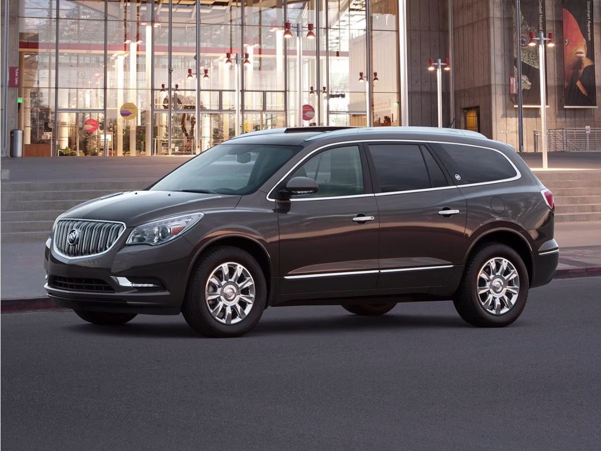 2013 Champagne Silver Metallic Buick Enclave Premium Group FWD SUV