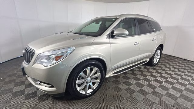 2013 Champagne Silver Metallic Buick Enclave Premium Group FWD SUV