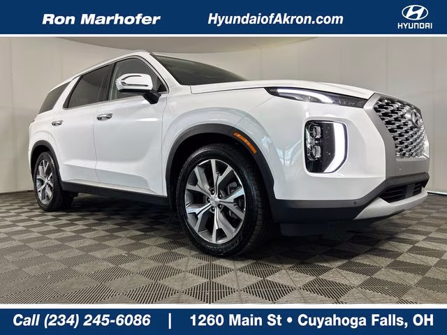 2022 Hyper White Hyundai Palisade SEL AWD SUV