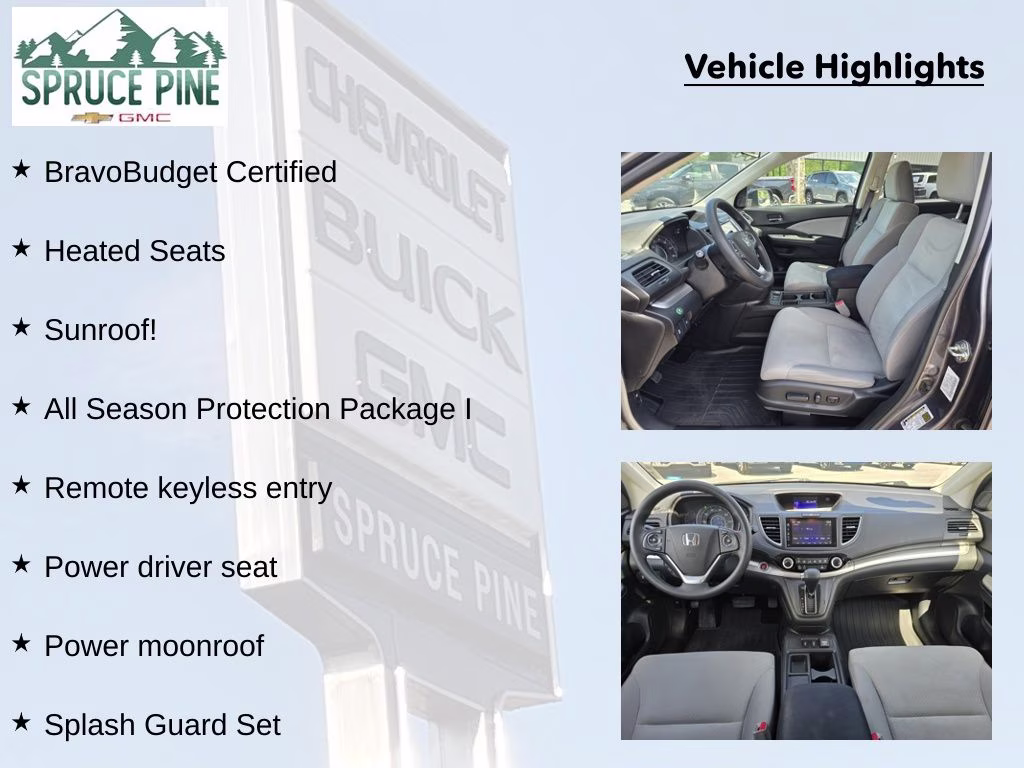 2016 Alabaster Silver Metallic Honda CR-V EX FWD SUV