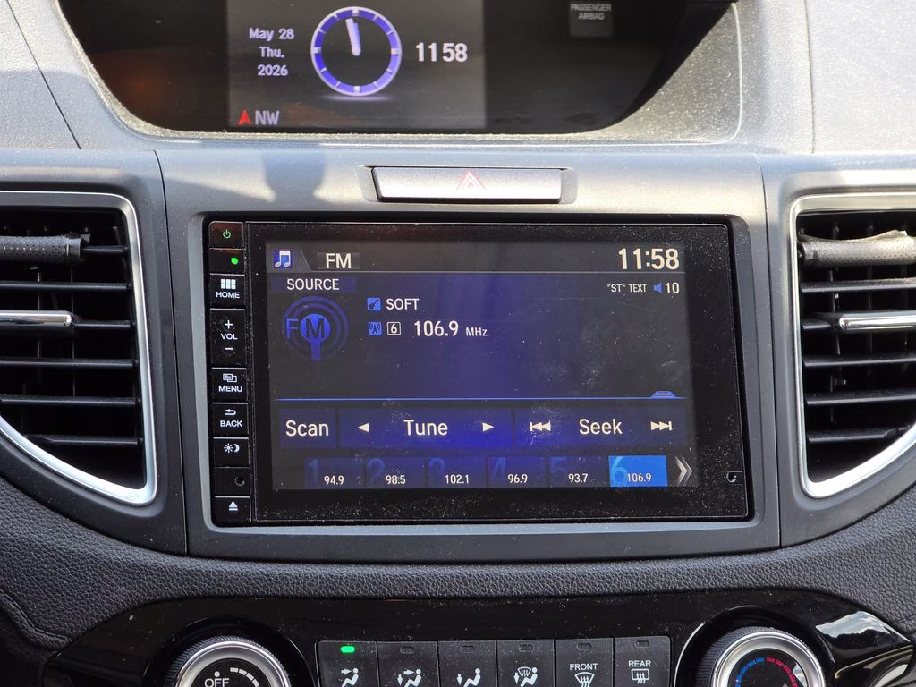 2016 Alabaster Silver Metallic Honda CR-V EX FWD SUV
