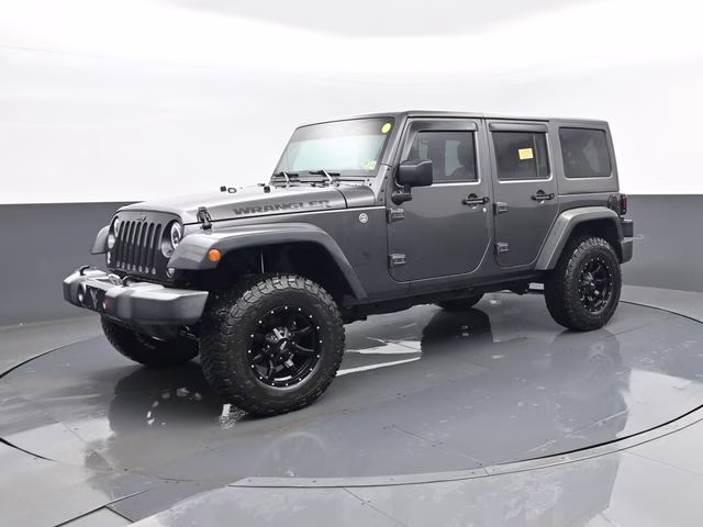 2017 Granite Crystal Metallic Clearcoat Jeep Wrangler Unlimited Sport 4X4 SUV