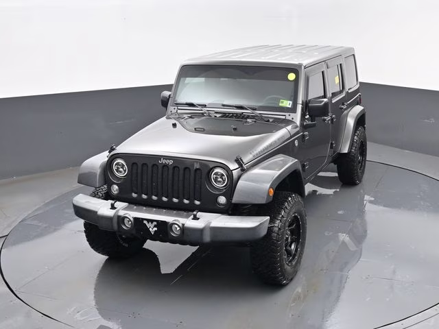 2017 Granite Crystal Metallic Clearcoat Jeep Wrangler Unlimited Sport 4X4 SUV