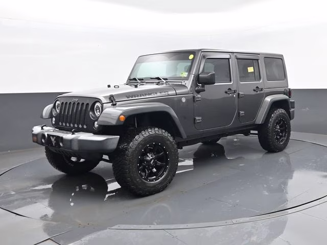 2017 Granite Crystal Metallic Clearcoat Jeep Wrangler Unlimited Sport 4X4 SUV