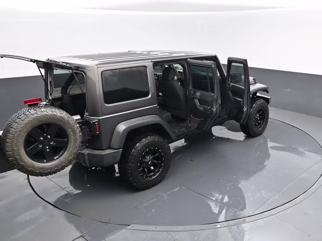 2017 Granite Crystal Metallic Clearcoat Jeep Wrangler Unlimited Sport 4X4 SUV