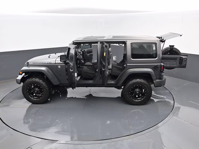 2017 Granite Crystal Metallic Clearcoat Jeep Wrangler Unlimited Sport 4X4 SUV