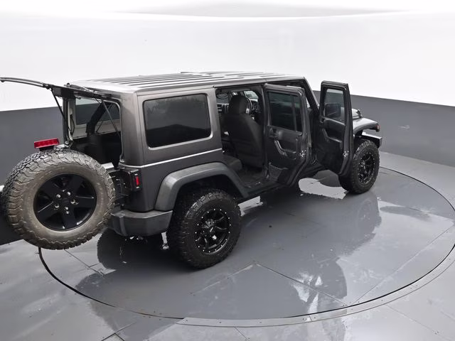 2017 Granite Crystal Metallic Clearcoat Jeep Wrangler Unlimited Sport 4X4 SUV