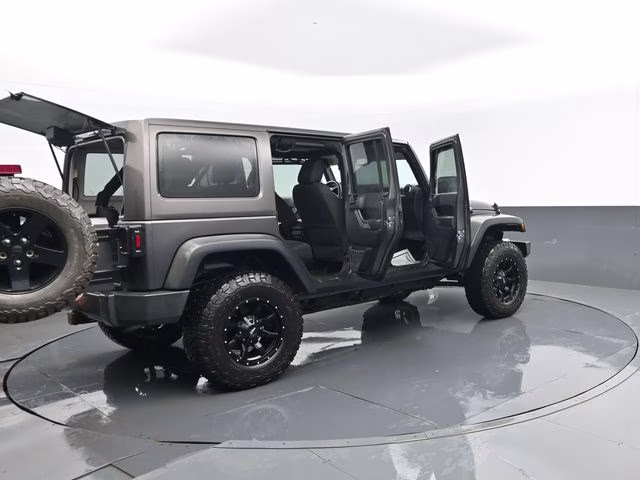 2017 Granite Crystal Metallic Clearcoat Jeep Wrangler Unlimited Sport 4X4 SUV